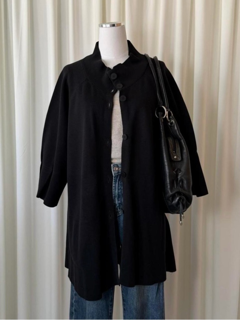 Eileen Fisher Silk Cotton Interlock Jacket size 2X. - Picture 4 of 8